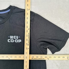 REI Co Op T Shirt Mens Large Black Mountains Outdoor Gear Hiking Bike Unisex