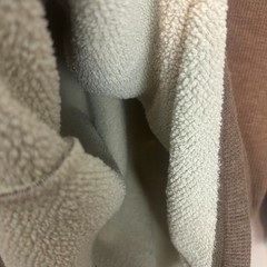 L.L. Bean Katahdin Iron Works Sherpa Waffle Fleece Henley Shirt Brown Mens LT