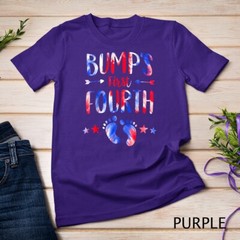 Bump’s First 4th Of July Pregnancy Independence Day Tie Dye Unisex T-shirt