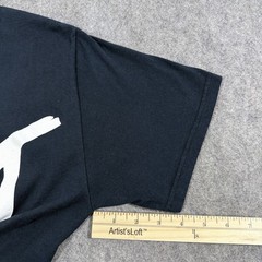 Fruit Of The Loom Best “Mest” Graphic Pullover T-Shirt Men’s Size Small Black
