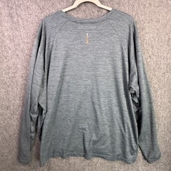 REI Co-op Men’s T-Shirt Gray 3XL 100% Polyester Machine Washable
