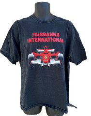 Fairbanks International T Shirt IRL Racing Dune Buggy CASE Black Size Large