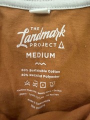 Landmark Project Mens Smokey Bear T-Shirt Medium Sustainable Cotton/Polyester