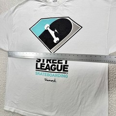 Diamond Supply Co T-Shirt Men’s 3XL White Skateboarding USA Streetwear Urban Y2K