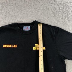 Bruce Lee Shirt Mens Medium Black The Dragon Graphic Tee Crewneck Shoe Palace