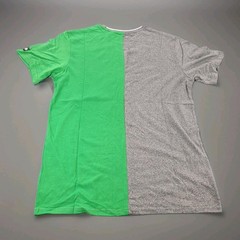 ECKO Unltd. Men’s Color Block Graphic Tee Green/Grey Size Large New With Tags