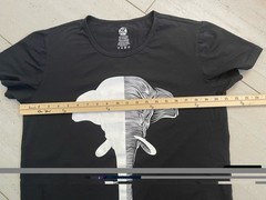 XRAY brand Elephant Face Tshirt. Sz L. Animal, Streetwear, Designer.