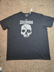 DXL The Goonies T Shirt Mens 5XLT Gray Graphic Short Sleeve Movie NWT