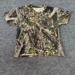 Mossy Oak T-Shirt Mens XL Camouflage Pocket Short Sleeve Hunting Outdoor Tee