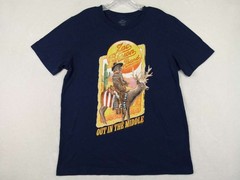 Zac Brown Band Men’s Large Navy Out In The Middle Tour T-Shirt