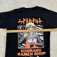 100% Cotton Naruto Shippuden Collection T-Shirt Medium Ichiraku Ramen Graphic