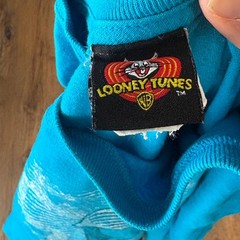 Tasmanian Devil Swagger Looney Tunes T-Shirt XL Blue 2010