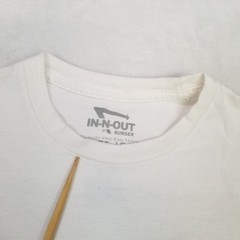 In-N-Out Burger T-Shirt Unisex Size Small White 2023 California Classic Car
