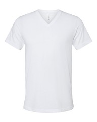 BELLA + CANVAS – Heather CVC V-Neck Short Sleeve Unisex T-Shirt – 3005CVC