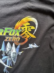 Star Fox Nintendo Video Game Flight Crew Zero Graphic T-Shirt Sz M