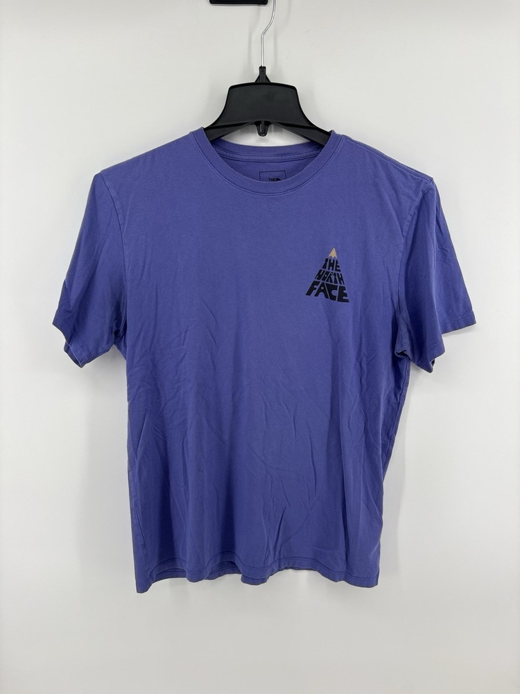 The North Face Men’s Purple Mountain Logo Graphic T-Shirt Size Large