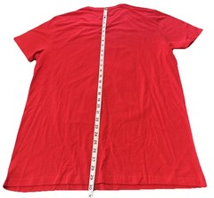 New Elf T Shirt XL Red Jumbo Graphic Christmas Seasonal Holiday Party Dinner