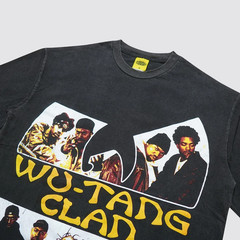 Vintage Wu Tang Clan T Shirt 90s Style Oversize Large Hip Hop Rap Tee REPRINT