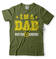 Dad Superpower shirt Father tee shirt Funny mens shirt Best Mens tee shirt