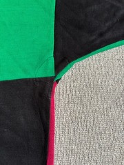 Vintage Heavyweight Rugby Shirt Harlequin Style Stitched Number Size 42” Chest