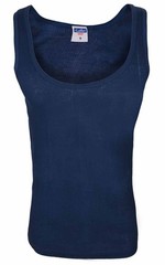 Mens Vests Sleeveless 100% Cotton Ribbed Summer Training Gym Tank Tops S-2XL 3PK