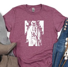 Joker Silhouette Shirt, Batman Tee, Joker T-Shirt, Oversize Shirt, Harley Quinn