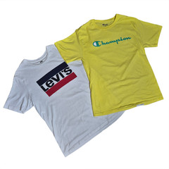 105x Branded T-Shirts Wholesale Reseller Lot Nike Lacoste Tommy Ralph Lauren