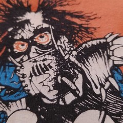Vintage Thrasher T-Shirt Magazine Pushead Skate Outlaw Black Mens M Y2K Grunge