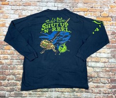 Salt Life Shirt Adult L Blue Long Sleeve Fishing Boating Beach Outdoor Mens