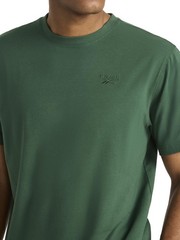 Men’s Embroidery Crewneck T-Shirt, Standard Fit, Lightweight Stretch Cotton-B…