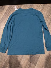Wakanda Forever long Slew T-shirt Medium