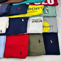 Wholesale Lot of 25 Ralph Lauren Men’s T-Shirts (Assorted Sizes)