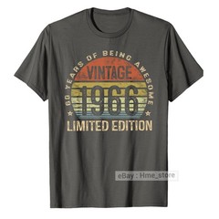 Vintage 1964 Birthday 60 Years Old Of Being Awesome T-Shirt 60th Bday Tee Gifts
