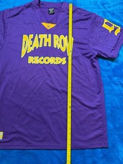 Death Row Records Los Angeles 91 Purple Jersey Size XL
