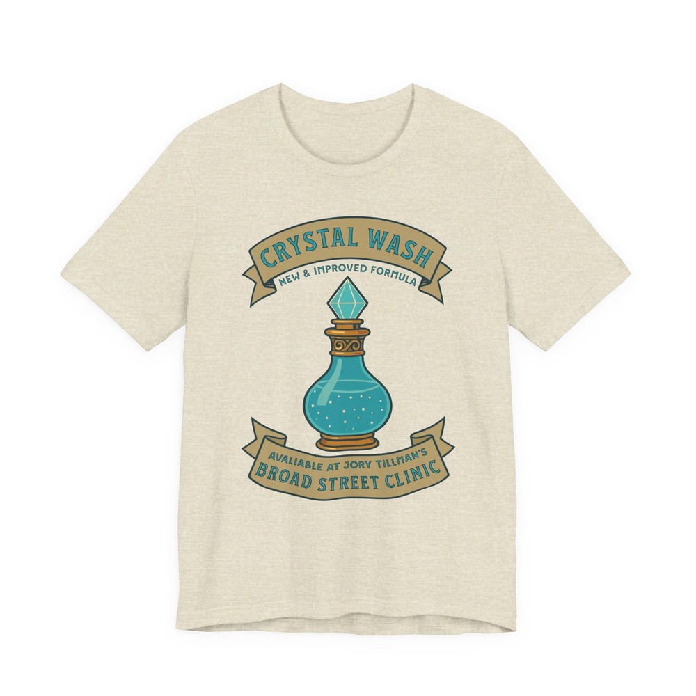 Crystal Wash – He Who Fights With Monsters Fantasy Ad UnizexT-Shirt Graphic Tee
