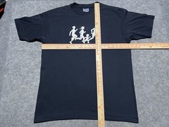 VTG Team PRUCARE 1988 Large Black Single Stitch Shirt Port Arthur TX Distressed
