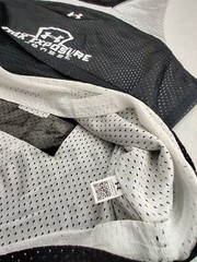 Under Armour Unisex S Max Exposure Lacrosse #34 BlackWhite Mesh Jersey Tank Top