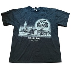 Disney The Lion King New York Broadway Musical T Shirt Black Adult Large NYC