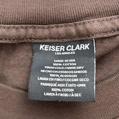 Keiser Clark Shirt XL Brown The Stars Shine Brighter In California Tee USA