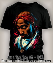 Mens Streetwear Pac in Prayer Musical Artist Classic 8XB Greystone Tee Shirt