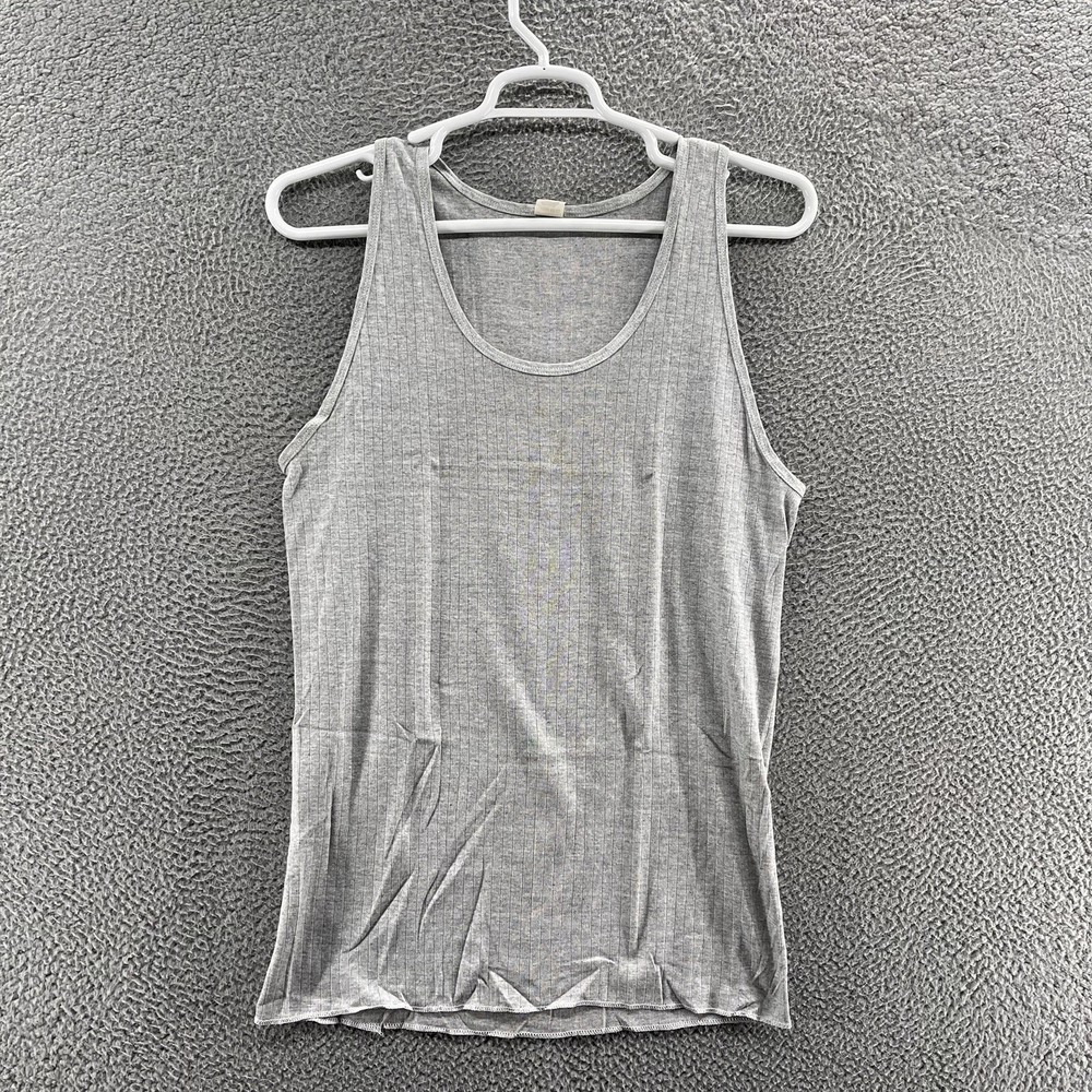 VINTAGE Power House Gym Shirt Men Small Red Tank Top Graphic Active Sport Logo