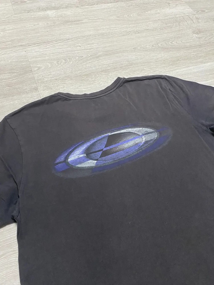 Vintage OAKLEY 2x big logo T-shirt size M