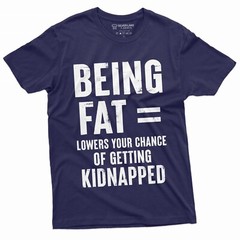 Men’s Funny Bein Fat Positive T-shirt Birthday Gift For Him Her Guys Funny shirt