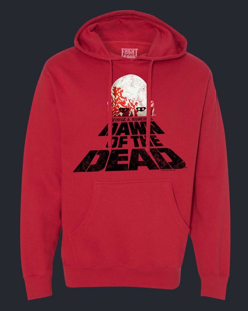 Fright Rags Romero’s DAWN OF THE DEAD Hoodie Sweatshirt Sold Out Size Large NEW