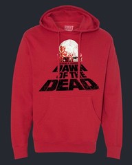 Fright Rags Romero’s DAWN OF THE DEAD Hoodie Sweatshirt Sold Out Size Large NEW
