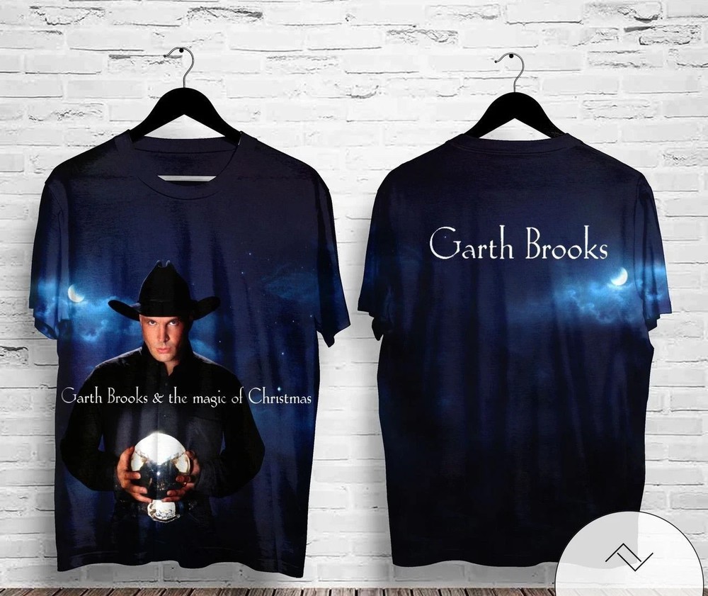 Garth Brooks And The Magic Of Christmas Album Cover AOP 3D T-Shirt BS1481