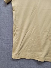 J. Crew Men Shirt L Yellow Crew Neck Short Sleeve Flat Front Breathable Pullover