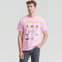 Mens Insects Hand Sketch T Shirt Nature Art Design Graphic Tee