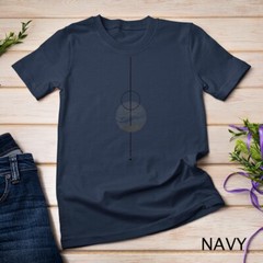 Geometric Art Graphic Planet Space Abstract Cool Man T-Shirt Unisex T-shirt