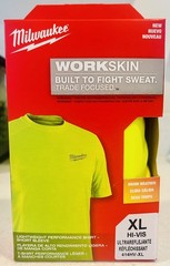 Milwaukee Workskin Lightweight Performance Shirt – Short Sleeve Hi Vis Yellow